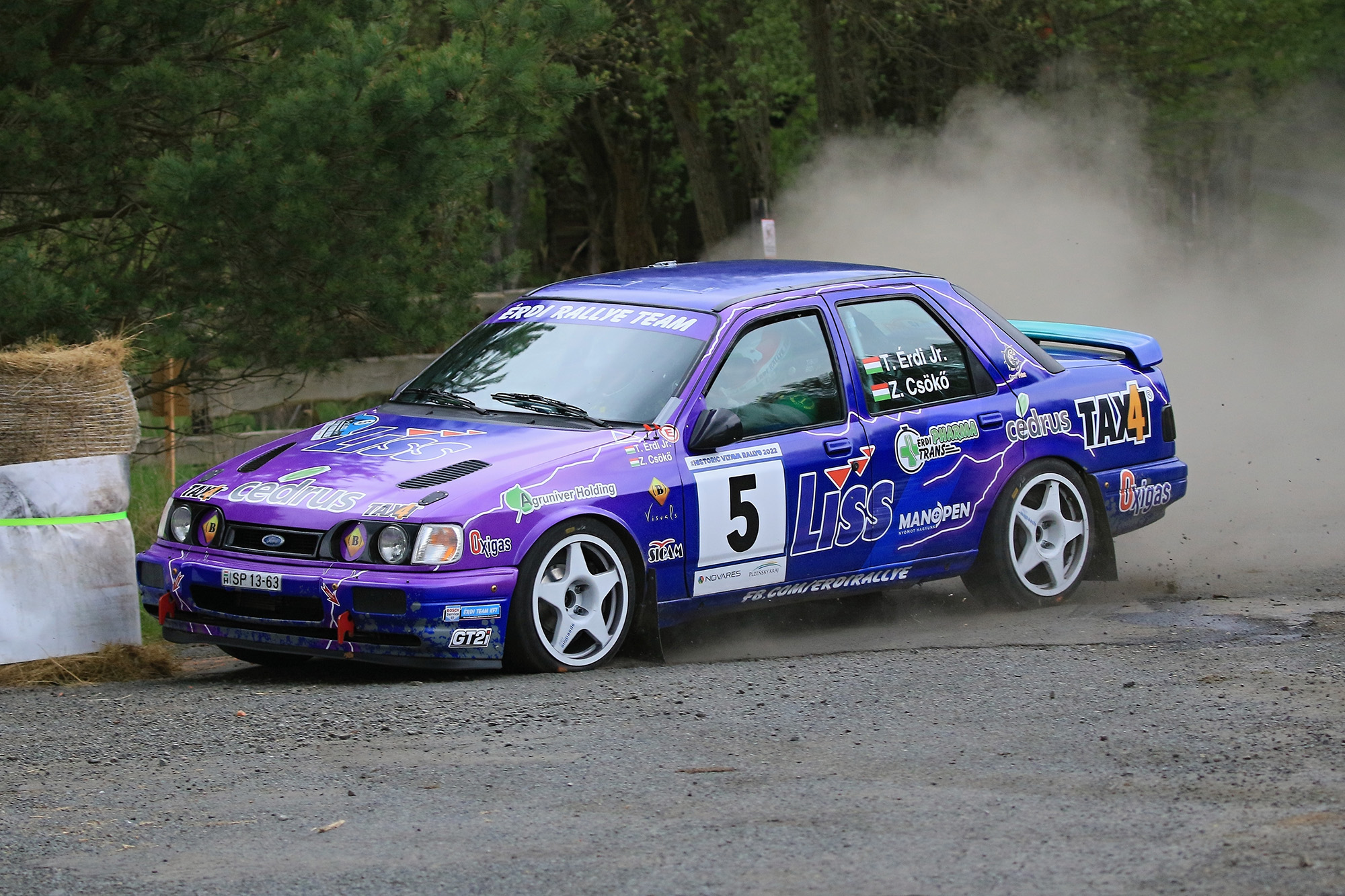 EHRC Erdi And Csoko Lead The Historic Vltava Rallye After Leg 1