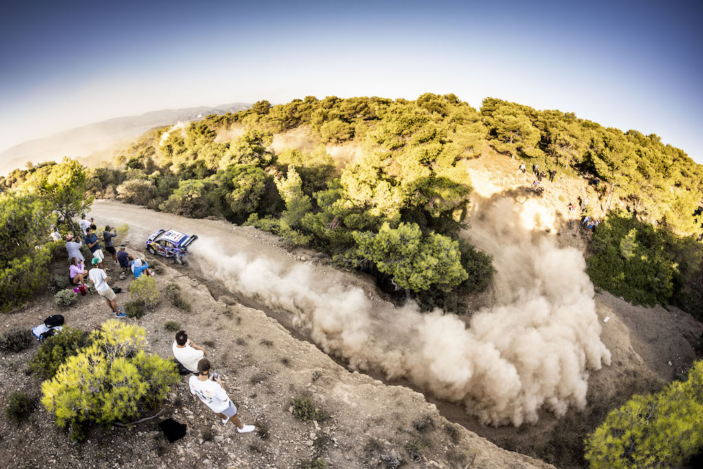 WRC Loubet Shines But Loeb Leads Acropolis Rally Greece Federation