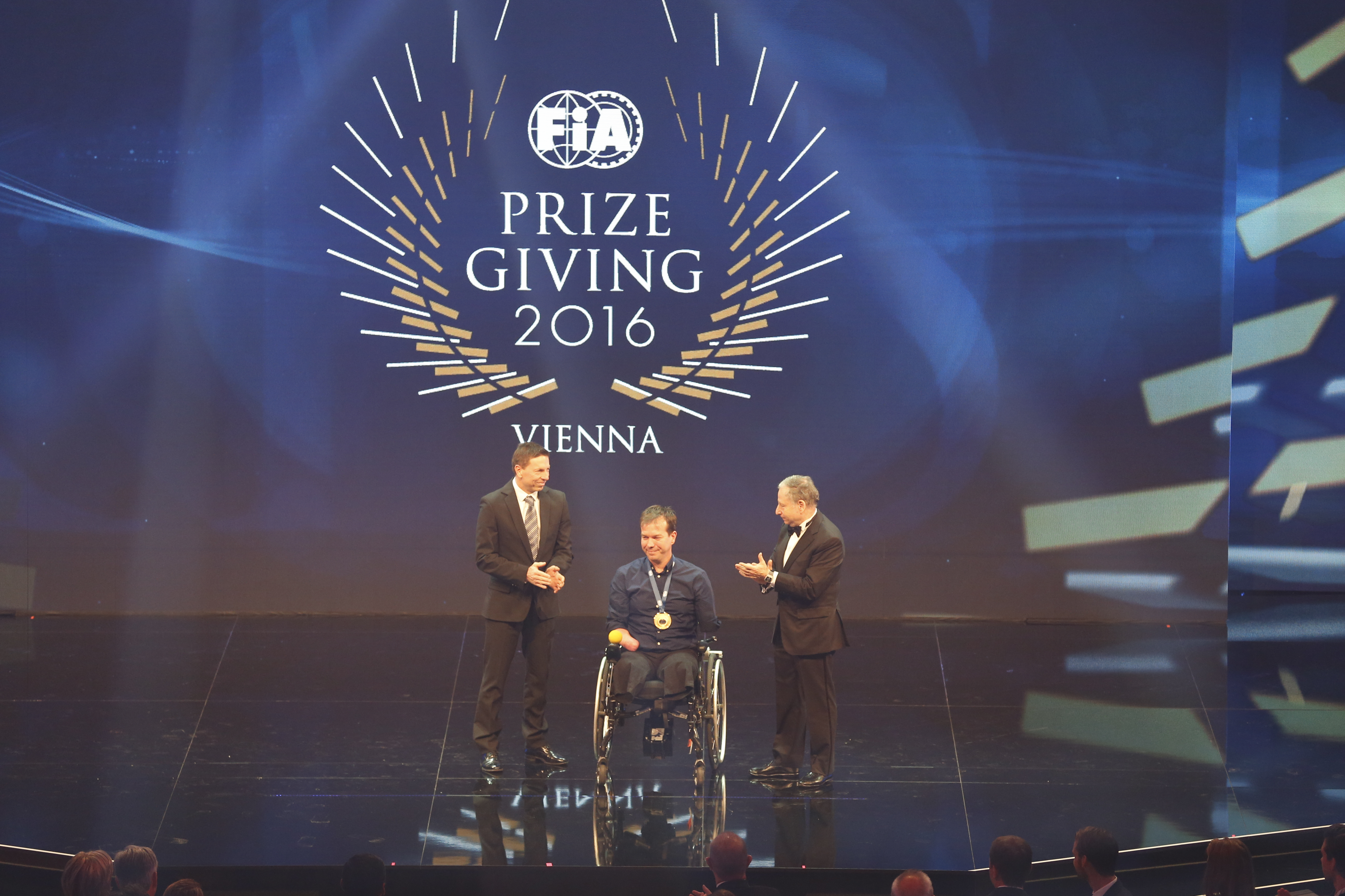 Every year several prizes are giving. Награждение FIA. Фредерик Соссе. Prize giving Ceremony. FIA Prize giving Ceremony 2023.