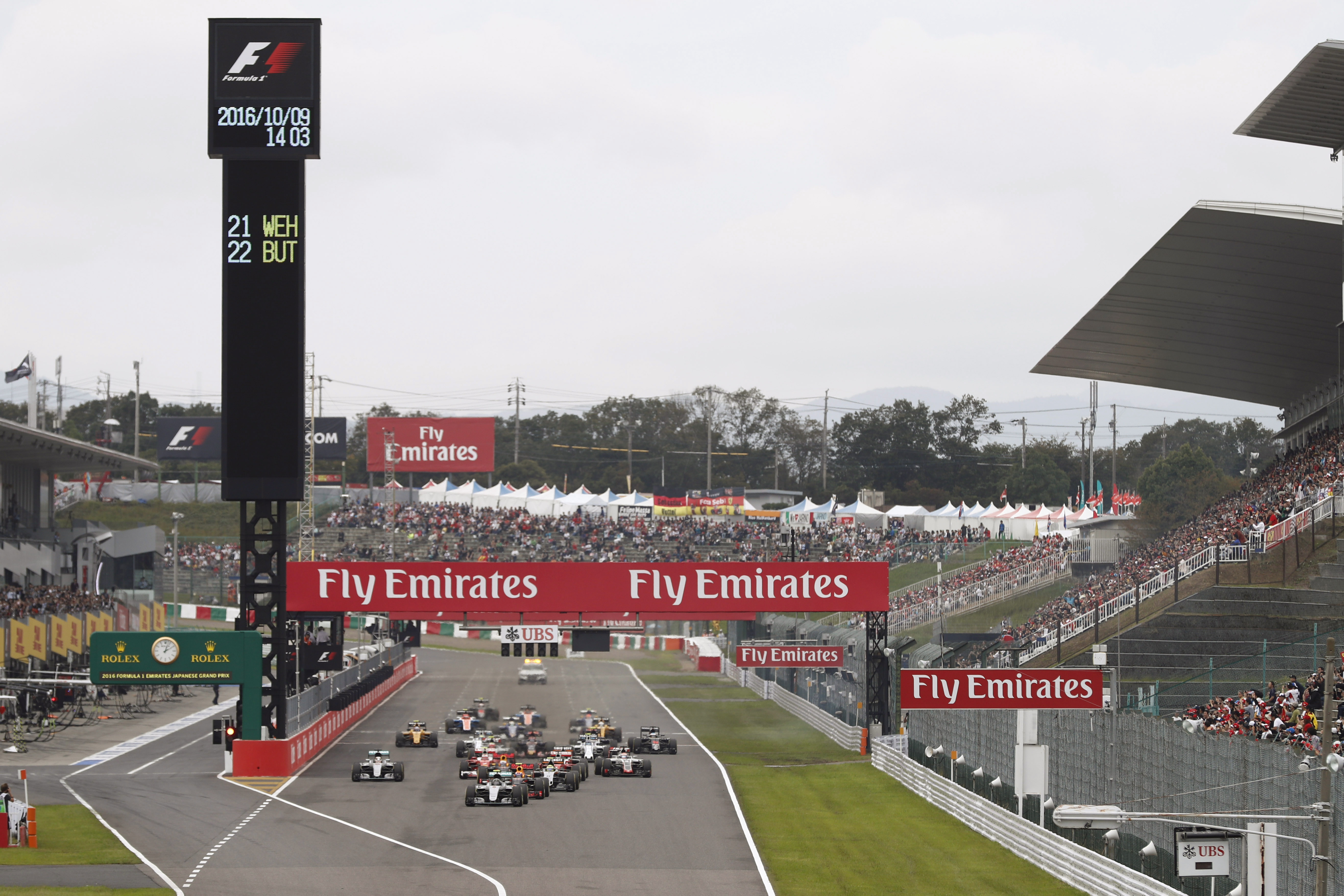 F1 Teams & Drivers reassemble at the Suzuka Circuit for the Japanese