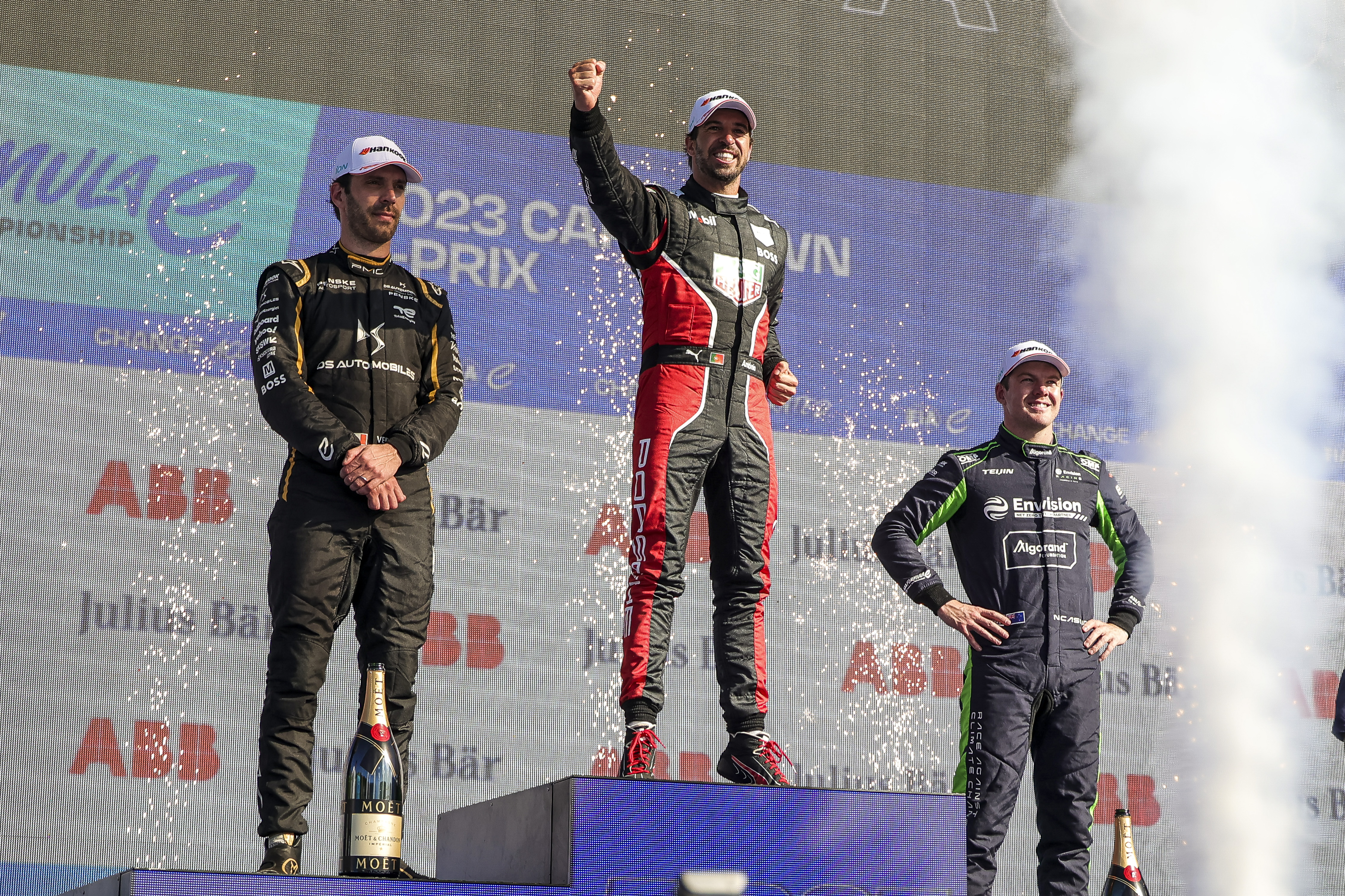 Mitch Evans Leads Jaguar to Podium Sweep at Formula E Sao Paulo E-Prix