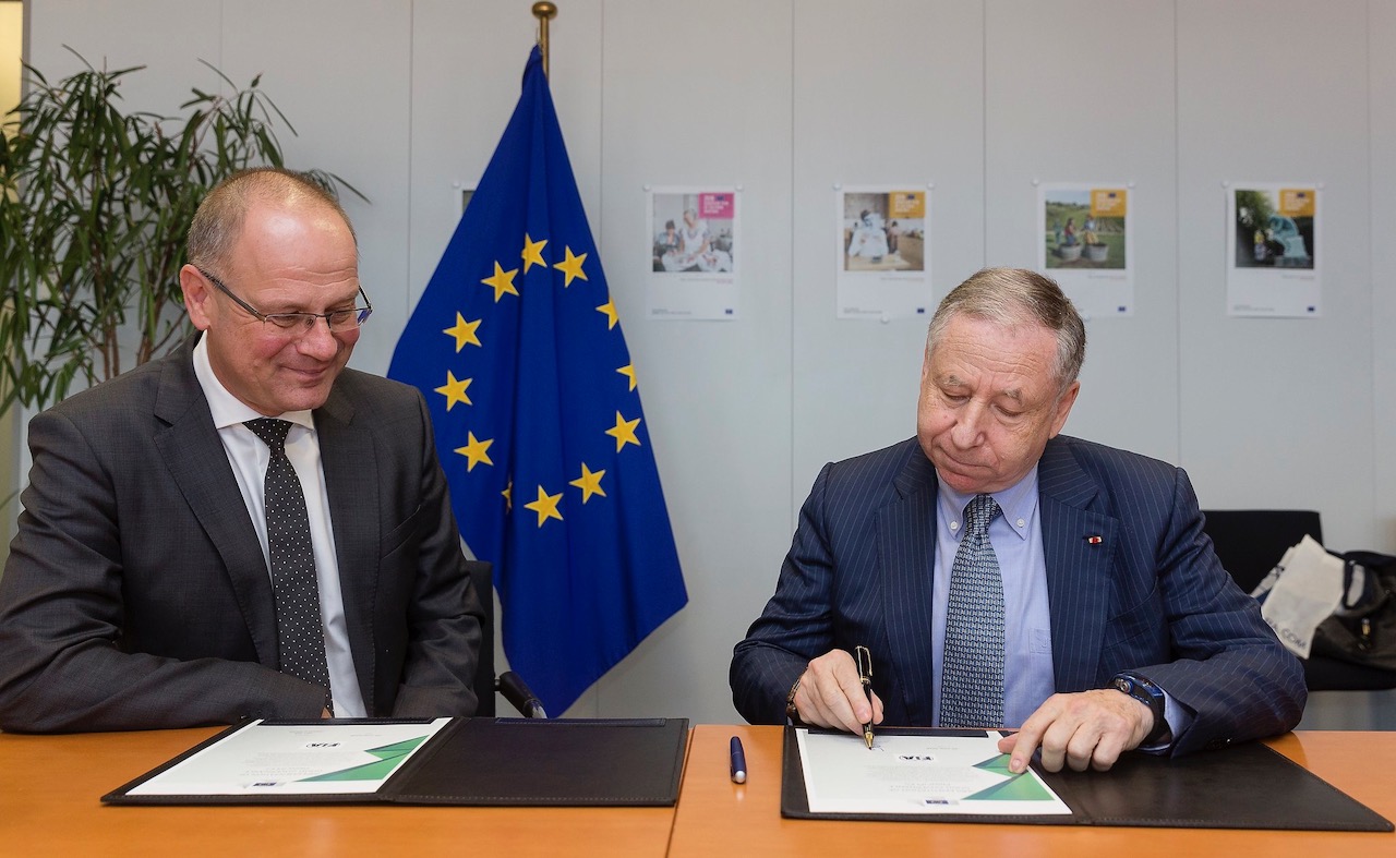 Jean TODT signed today in Brussels with the European Commission a ...