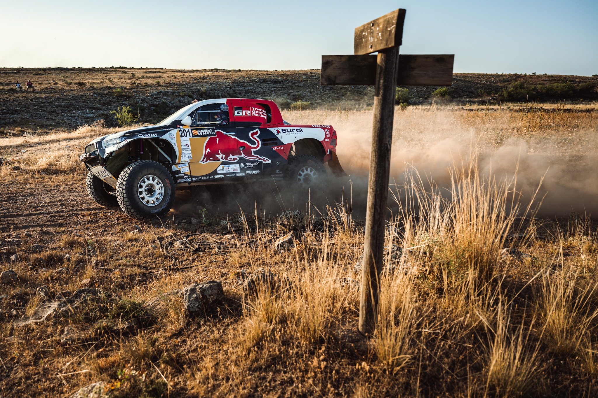 Al-Attiyah, Al-Rajhi e Moras finiscono 1-2-3 a favore della Toyota in Baja Spain Aragon