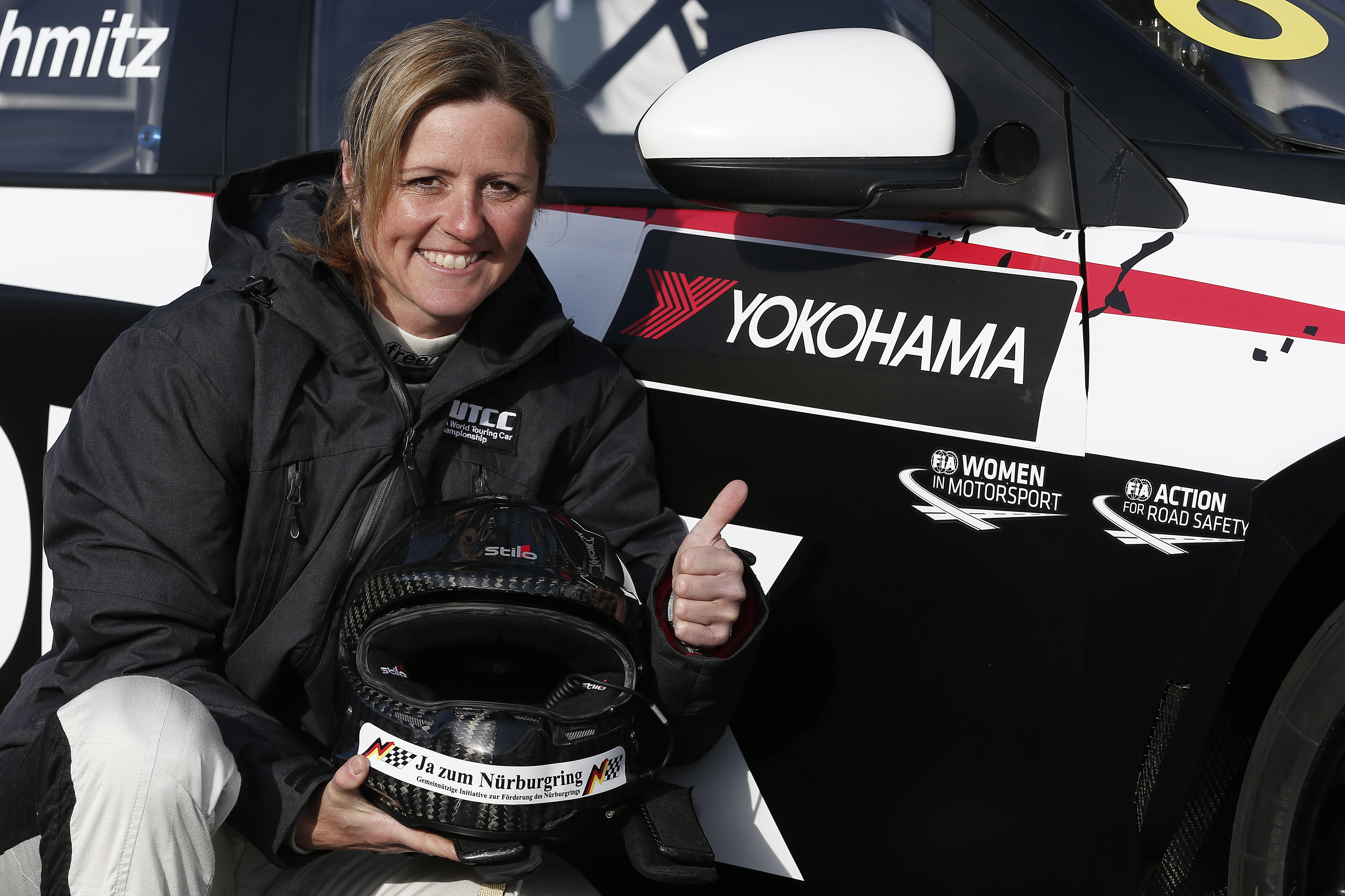 Sabine takes first ever points for a woman in the WTCC