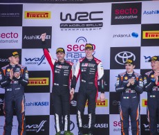 2021 WRC - Rally Finland - Final podium