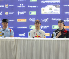 2023 WRC - Safari Rally Kenya - Pre-event FIA press conference - Esapekka Lappi, Kalle Rovanperä, Pierre-Louis Loubet