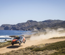 70 JÜRGENSON Romet, OJA Siim, Ford Fiesta Rally3, action during the Rally Italia Sardegna 2024, 6th round of the 2024 WRC World Rally Car Championship, from May 30 to June 2, 2024 at Alghero, Sardegna - Photo Nikos Katikis / DPPI