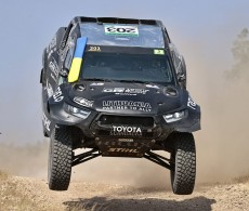 2022 FIA European Cup for Cross-Country Bajas - Hungarian Baja - Benediktas Vanagas (LTU)/Kuldar Sikk (EST), Toyota Hilux (photo: event oragniser)