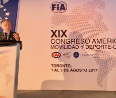 Jean Todt, Congress of Americas