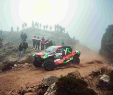 Desafío Ruta 40, Overdrive Racing’s Yazeed Al-Rajhi and Timo Gottschalk 