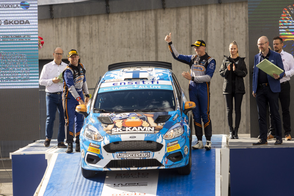 2022 WRC - Rally Finland - Lauri Joona/Tuukka Shemeikka (photo: Nikos Katikis)