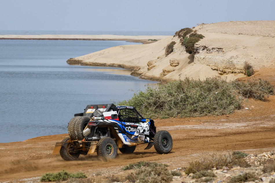 Marek Goczal (POL)/Lukasz Laskawiec (POL), Cobant-Energylandia Rally Team, BRP Can-AM Maverick XRS Turbo, during the 2022 Rallye du Maroc (photo Julien Delfosse / DPPI)