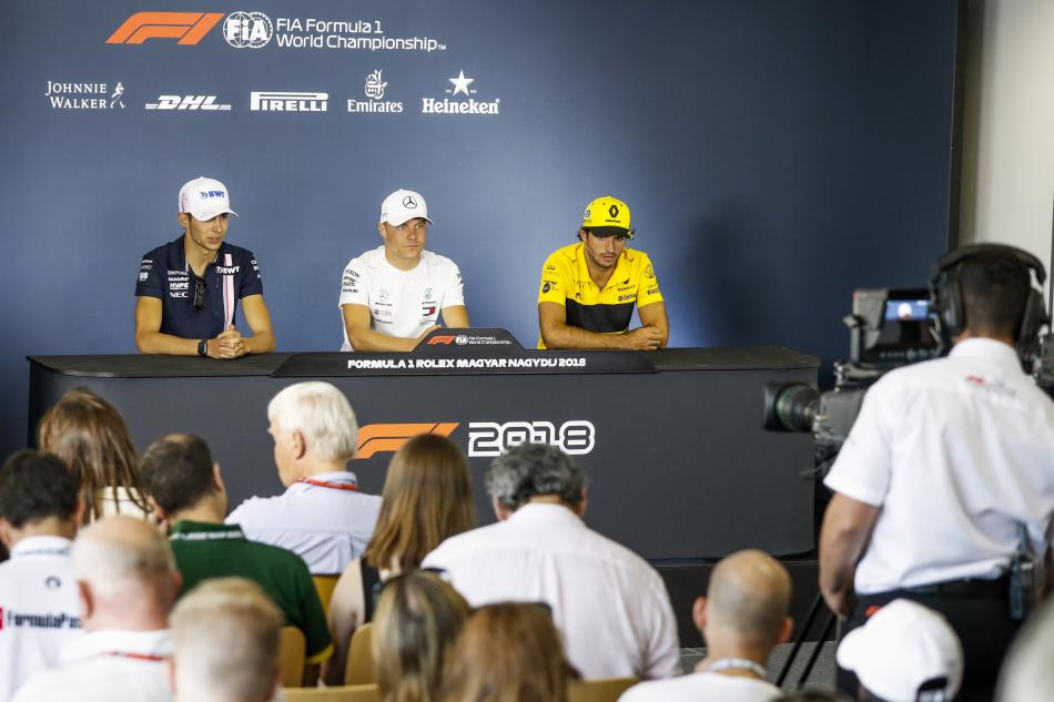 F1 - 2018 Hungarian Grand Prix Friday Press Conference