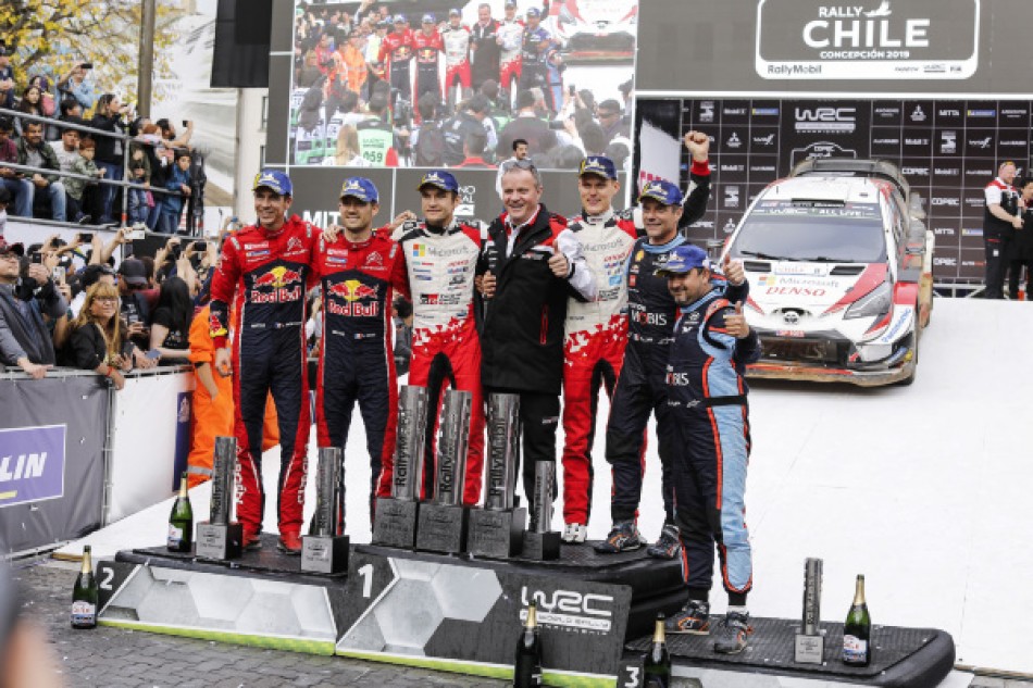 20109 Rally Chile - Final podium