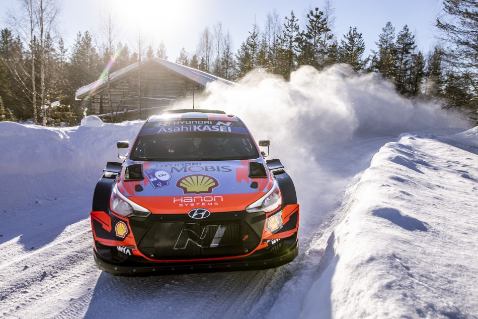 2021 WRC - Arctic Rally Finland - O. Tänak/M. Järveoja  (Photo Nikos Katikis / DPPI)