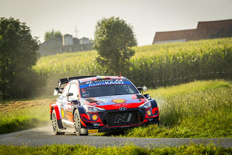 WRC Home hero Neuville leads Hyundai 1 2 3 on Ypres Rally