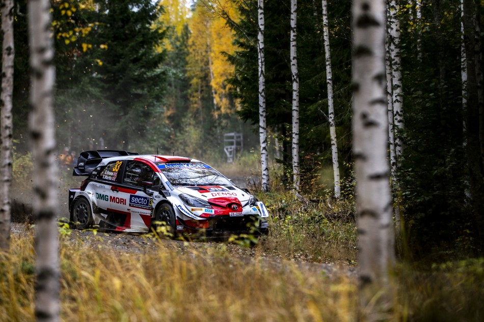 2021 WRC - Rally Finland - E. Evans/S. Martin (DPPI Media / Nikos Katsikis)