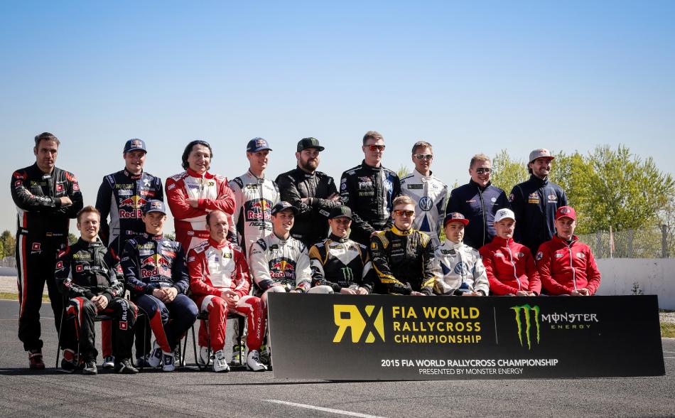 2015 World RX family photo 