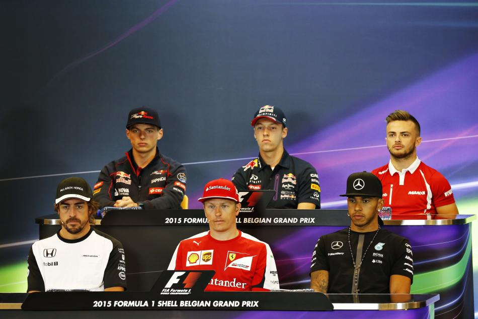 F1 15 Belgian Grand Prix Thursday Press Conference Federation Internationale De L Automobile