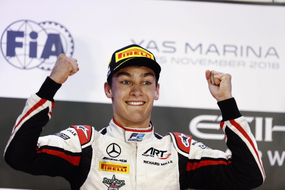 F2 Russell soars to race and championship victory Federation