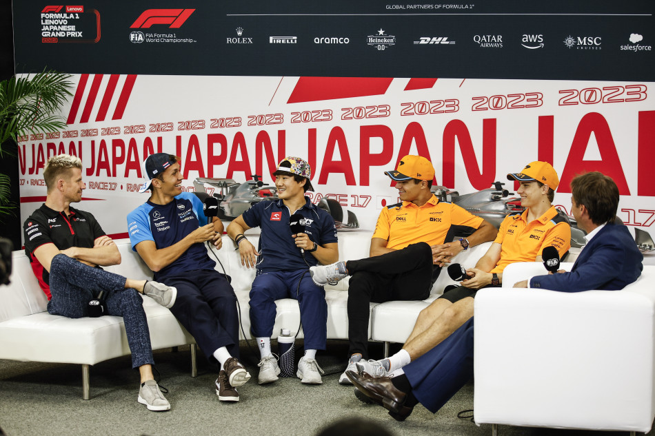 F1 - 2023 JAPANESE GRAND PRIX - THURSDAY PRESS CONFERENCE