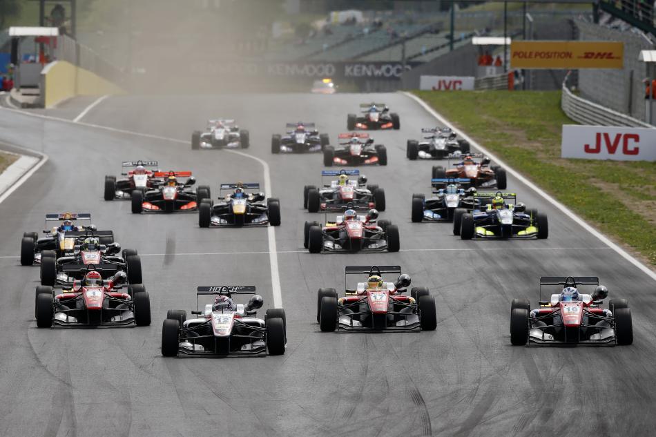 formula 3, hungary, ralf aron, race 1