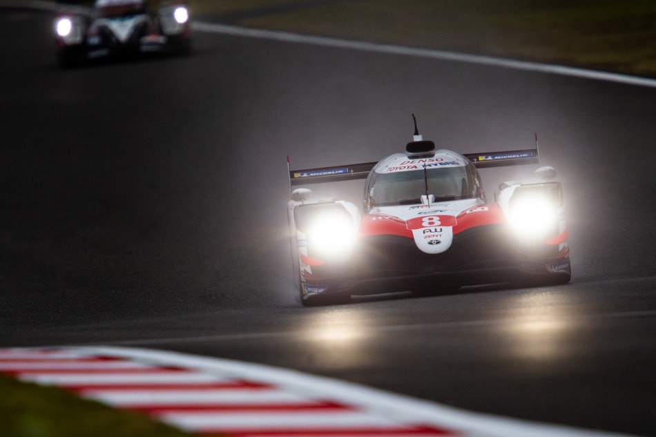 WEC - 2018 Wet Track in Shanghai Sees Toyota Set the Pace in First