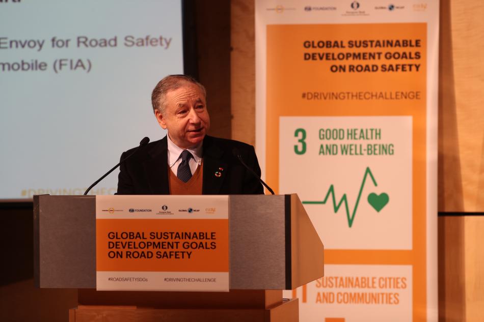 Jean Todt, Road Safety, FIA President