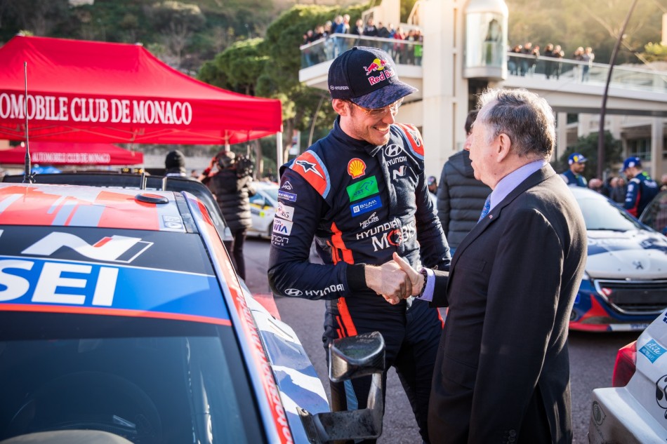 2020 Rallye Monte-Carlo - FIA President Jean Todt &amp; Thierry Neuville (Bastien Roux)