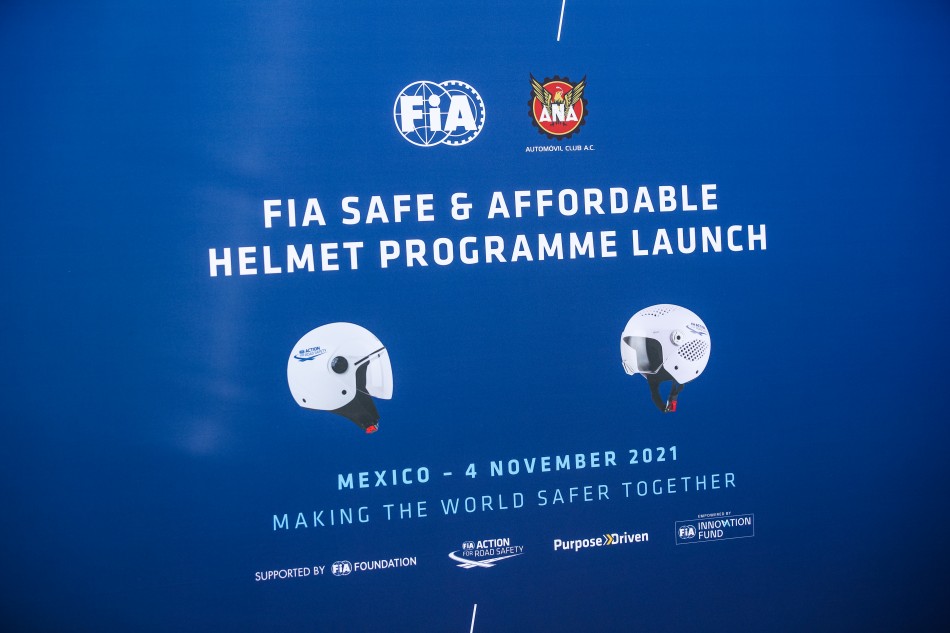 F1 drivers in Mexico with their own customized FIA Safe & affordable helmet  | Federation Internationale de l'Automobile