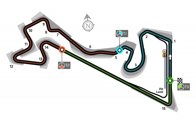 Moscow raceway схема