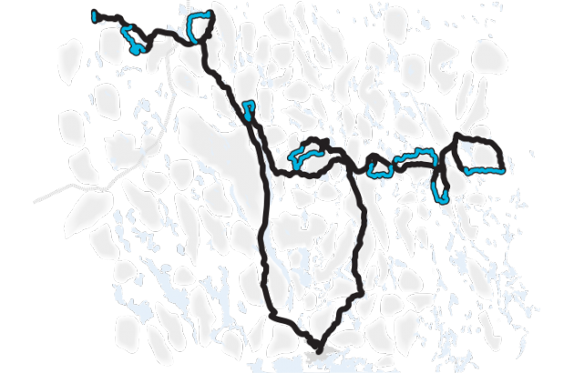 WRC - Sweden Map