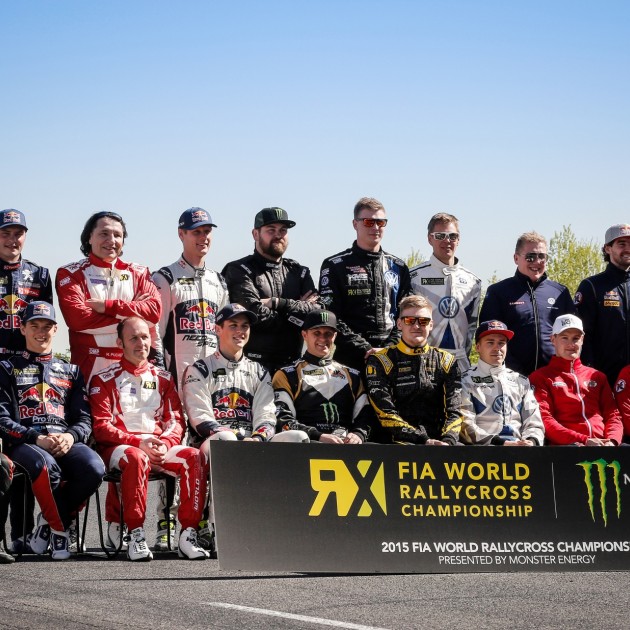 2015 World RX family photo 