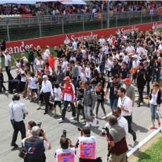 FIA and F1 Long Short Walk