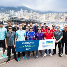 FIA, Motorsport, Racing, Formula E, Monaco, Road Safety Week