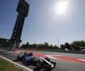 HAMILTON TAKES OVER AT TOP IN SPAIN