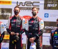 2021 Rally Croatia - Final Podium - Seb Ogier & Julien Ingrassia